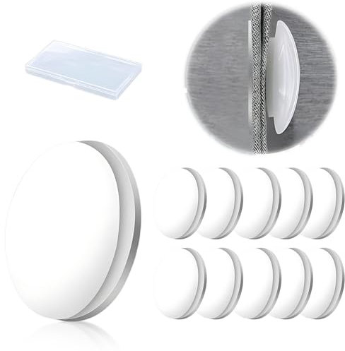 gotyou 10 Stück Duschvorhang Gewichte, Duschvorhanggewichte, Vorhang Gewichte, Duschvorhang Beschwerer, voor Douche, raam, gordijn, tafelkleden