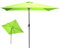 Meublorama Parasol inclinable rectangulaire vert pomme 200x300cm