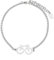 Aloha® Gravel Fahrrad Armband Fahrrad Mountainbike Stahl Geschenkidee Herren Damen verstellbar, Taglia Unica, Edelstahl, Kein Edelstein