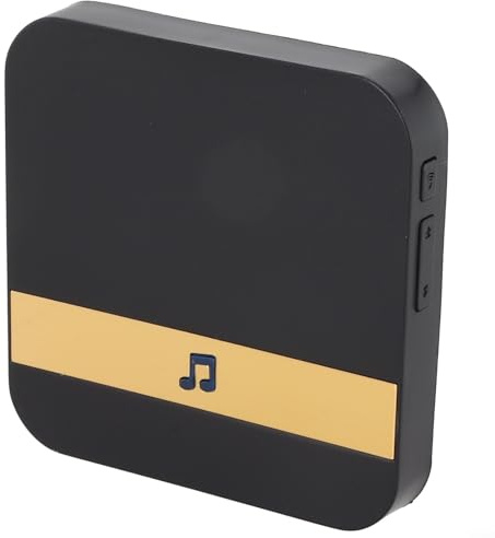 Wireless WiFi Doorbell Dingdong Receiver, Smart Home Security 433MHz Wireless WiFi Video Doorbell Receiver Ding-Dong Chime Compatible