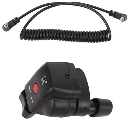 Nutriess Camcorder Zoom Control Fernbedienung 190p 150p 198p Videokamera Zoom Fernbedienung für professionelle Filmemachen und Eventaufzeichnung