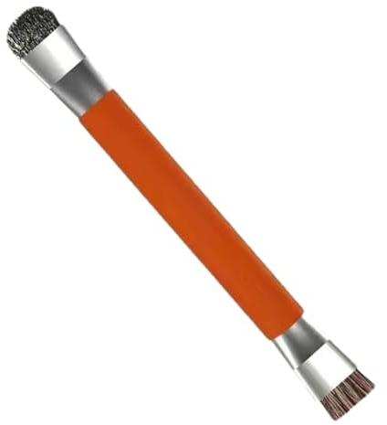 Ahuuen Cepillo Antiestático,Doble Cabeza Antiestático Desempolvador De Precisión - Limpiador De Teclado De Portátil,para Ordenador, PC, Portátil, Electrónicos, Piano, Máquina, Controlador,