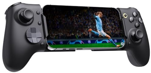 Controller mobile EasySMX M20 con USB-C per iPhone, smartphone Android e tablet 8,5, controller per smartphone con joystick a effetto Hall/grilletto a due stadi, doppi motori di presa
