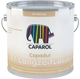 Caparol Capadur F7-LangzeitLasur Größe 750 ml, Farbe ebenholz