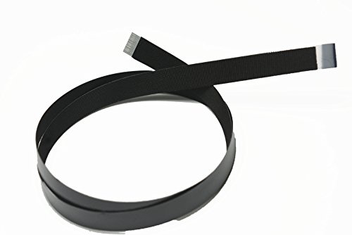 Flache, weiche, dünne FFC-Kabel für HDMI-Anschlüsse, 20-polig, B-Version-Pins auf verschiedenen Seiten des Kabels (100 cm)