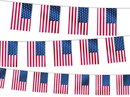 Wimpel Dekoration Länderwimpel Länderfahnen Wimpelkette Länderflaggen Fanartikel, Modell wählen:Wimpel USA
