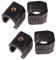4pcs Bicycle Mount Holder Flashlight Holder Torch Clip for Tripod-Easy to Assemble