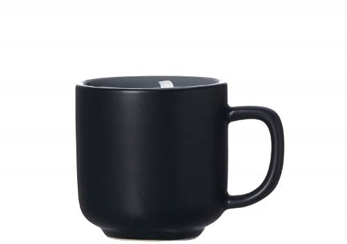 Ritzenhoff & Breker Jasper Black - Taza de espresso (100 ml), color negro