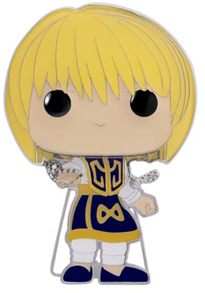 Loungefly POP! Large Enamel Pin HUNTERxHUNTER: Kurapika - Hunter X Hunter (HXH) Enamel Pins - Cute Collectable Novelty Brooch - for Backpacks & Bags - Gift Idea - Official Merchandise
