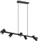 Trio Leuchten Pendelleuchte Marley 302400632, Metall Schwarz matt, exkl. 6x GU10