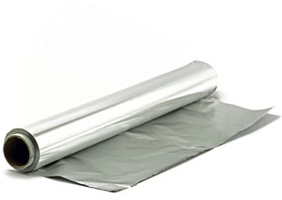 Aluminiumfolie Alufolie Lebensmittelfolie 4 Großrollen verschiedene Breiten, Stärken und Längen wählbar - Inkl. VerpG in D (60cm 100m 18my)