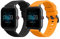 kwmobile 2X Sportarmband kompatibel mit Blackview R3 / R3 Pro Armband - Fitnesstracker Band Set aus TPU Silikon
