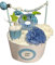 Windeltorte mit Name - Kuschtiere mini - Geschenk, Babyparty, Geburt, Taufe, Babygeschenk Sinchns Bastelzauber (Lemon)
