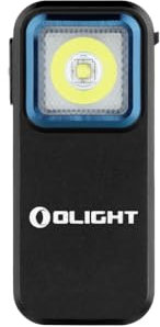 OLIGHT Oclip Linterna ángulo recto bicicleta, 300 lm, Luz blanca y roja (Negra)