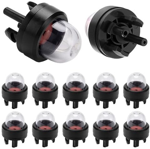 VooGenzek 10 Pezzi Pompa per Bulbo di Innesco a Scatto, Snap-in Carburatore Primer Bulb, Lampadina Primer, per Motosega Tosaerba Decespugliatore Adatto