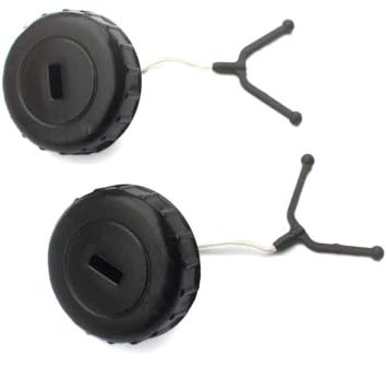 2pcs Bouchon de réservoir d'huile pour tronçonneuse Husqvarna 340