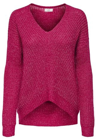 JDY Damen Jdynew Megan L/S Pullover KNT Noos Strickpullover, Granita, M