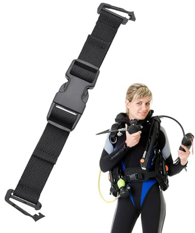 Holdes Brustgurt, Rückenstütze zum Tauchen – Ersatz des verstellbaren Brustgurts mit Schnellverschluss | robuster Rucksack für Erwachsene, Brustgurt für Camping