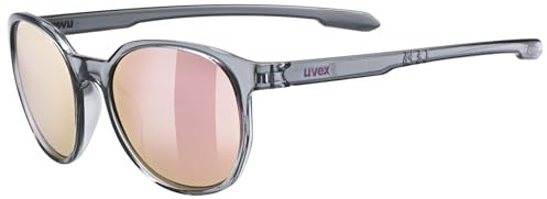 uvex LGL 54 - Sonnenbrille für Damen und Herren - starker Schutz vor Sonnenstrahlung - 100% UVA-, B, C Schutz - smoke - one size