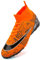 VTASQ Scarpe da Calcio per Ragazzi in Erba Artificiale, Scarpe da Ginnastica per Interni ed Esterni, Scarpe da Calcio, Unisex Arancione 36EU