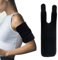 WEISENLINZ Manchon de compression pour tendinite et biceps, pour homme et femme - Pour soulager la douleur - Noir