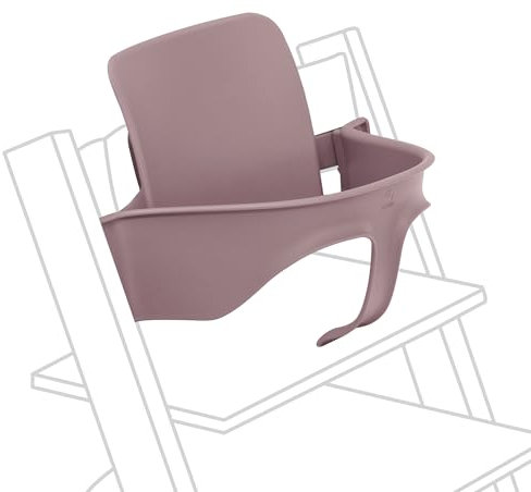Stokke Tripp Trapp Baby Set 2, Heather Mauve - Geeignet für Kinder von 6–36 Monaten - Verwandele Tripp Trapp Stühle, die nach Mai 2003 produziert wurden, in einen bequemen Hochstuhl