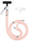 NALIA HoldMe Lanière Universelle pour Smartphone & Coque de Téléphone Portable, Cordon en Nylon Réglable, Sangle de Cou, Bandoulière avec Mousqueton (argent) & 2 Patches, Lanyard, Couleur:Rose