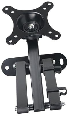 Lurrose Monitor Stand for Lcd Led Tv Frame Support Swivel Tv Wall Bracket Angle for Flat Panel Monitors