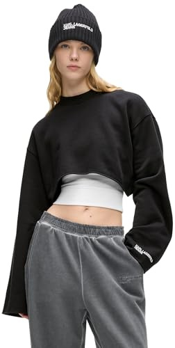 KARL LAGERFELD JEANS Damen Regular Layered Sweatshirt