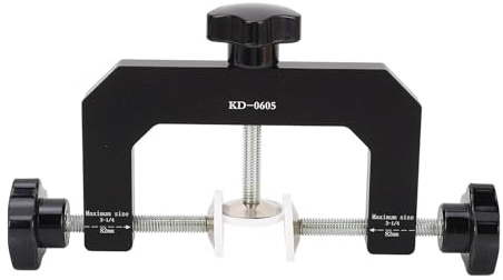 ViaGasaFamido 3 Way G Clamp Woodworking Adjustable Vise Edging Clamp Accurate Positioning Deep Waiting Aluminum Ergonomic Grip for Woodworkers Carpenters Handcraft