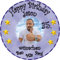 Tortenaufleger Fototorte Tortenbild zum Geburtstag Rund 14 cm G2 (Zuckerpapier)