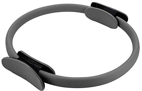 Bnineteenteam Pilates Ring, 4 Farben, Fitness Magic Circle Für Fitnesstraining, Ganzkörpertraining, Muskelaufbau der Oberschenkel, Sculpting, Verbesserung der Kernkraft(Schwarz) Yoga-Zubehör