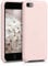 kwmobile Back-cover compatibile con Apple iPod Touch 6G / 7G (6a e 7a generazione) Back Cover Soft Case gommata in morbido silicone TPU - rosa antico