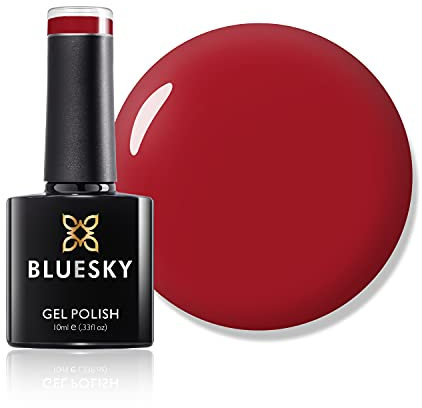Bluesky Gel Nail Polish, Spring 2020, Strawberry Riddle SS2011, Red, Long Lasting, Chip Resistant, 10 ml (Requires Drying Under UV LED Lamp) Amazon Exclusive