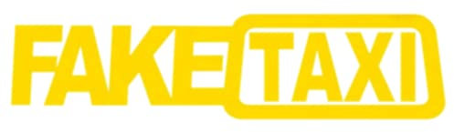 Galuisi 1 Pezzo Adesivo Sticker Fake Taxi FAKETAXI per Auto, Moto...Pornhub Brazzers YouPorn Taxi Driver (Giallo Opaco, Medio 15cm*2,7cm)