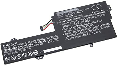 vhbw 1x Akku kompatibel mit Lenovo xiaoxin 7000-13 Notebook (3100 mAh, 11,52 V, Li-Polymer)