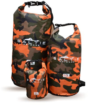 Saltie Sports Wasserdichte Tasche – Trockentasche für Paddelboard/Kajak/Kanu/Schwimmen/Angeln/Camping/Reisen – Ultra starker Dry Bag Rucksack IPX6 – kommt in 2L, 10L und 20L – wasserdichte Tasche –