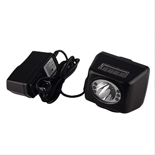AISINILALAO 4500LM 3W Cabeza De Luz De Los Mineros del Cinturón De Luz Portátil Casco De Seguridad con Cargador Adecuado Negro
