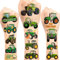 24 Blatt (144 Stück) Traktor Temporäre Tattoos Traktor Party Favors Traktor Thema Geburtstag Party Supplies Dekorationen für Kinder Jungen Mädchen Preise Weihnachtsgeschenke Goodie Bags Stuffers