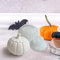 mugeleen Silikonform Kerzenhalter, Halloween Gießform Kerzenhalter, DIY Silikon Kerzenformen SterneRund etc, Harz Epoxid Stabkerzenhalter Silikonform (F)