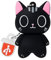 BORLTER CLAMP USB-Stick 32GB USB 2.0 Speicherstick USB-Flash-Laufwerk zum Externe Datenspeicherung Niedliches Katzenpfote Form Neuartiges Pendrive Cartoon-Katze