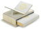 ihvan Online, The Holy Quran Gift Set, Koran Book Stand Holder, Desktop Quran Holder, Rehal, Arabischer Koran, Samt überzogene Truhe, Rihal, Dekorative islamische Geschenke für Muslime, Weiß
