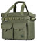 OneTigris Faltbare Aufbewahrungsbox mit Deckel Camping, Aufbewahrungstasche Outdoor mit Griffen, Camping Tasche, Angeltasche, Angelbox, Kofferraum Organizer für Auto Outdoor(Ranger Grün)