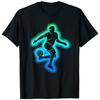 Fußball Fußballer Herren Kinder Jungen Fussball T-Shirt