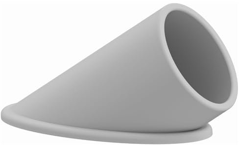 Gartentisch Schutzkappe oval aus Kunststoff (2 Stück) (weiß, 47x31)