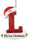 Personalisierter Weihnachtsbaum-Buchstabenanhänger, personalisierter Weihnachtsanhänger mit Namen und Segen, Harzmaterial, Weihnachtsbaumanhänger mit 26 Buchstaben und roter Schnur