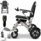 Elektrische rollstühle, Leicht 13.8 KG, mit Fernsteuerung, Tragfähigkeit 150 KG,500 W bürstenloser Motor, 25 KM Reichweite,Rollstuhl Elektrisch für Allen Gelände,B