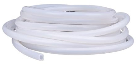 AQXYUULL Translucent Rubber Hose, Flexible Silicone Hose, Aquarium Air Pump(2x4mm)