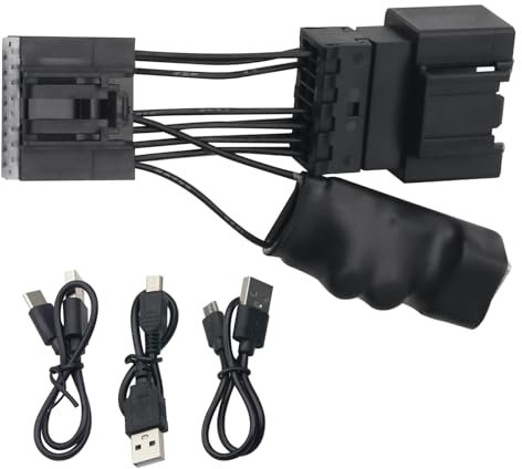 GPS Power Adapter für Dash Cam (16 Pin Typ A) für Ford F150/F250/F350 Explorer Bronco und mehr zum Anschluss an den Rückspiegel