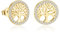 Pendientes Árbol de la Vida para Mujer, Pendientes Plata de Ley 925, pendientes hipoalergénicos para mujer, Pendientes Árbol de la Vida, joyería de mujer, Regalo para Esposa Madre Hija, oro